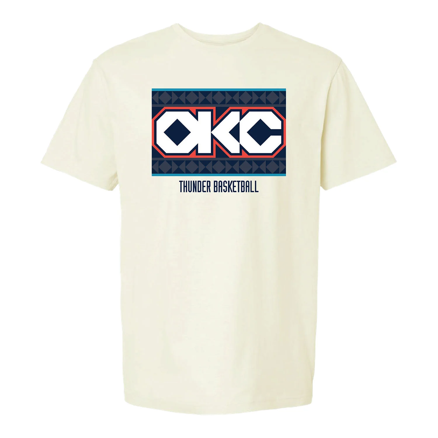 OKC Thunder Basketball Native Crest T-Shirt